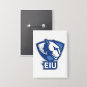 Logo der University Panthers von Eastern Illinois Button (Vorderseite/Rückseite)