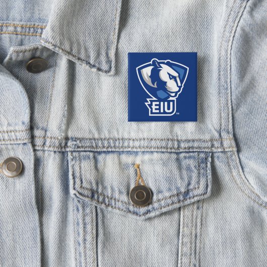 Logo der University Panthers von Eastern Illinois Button (Beispiel)