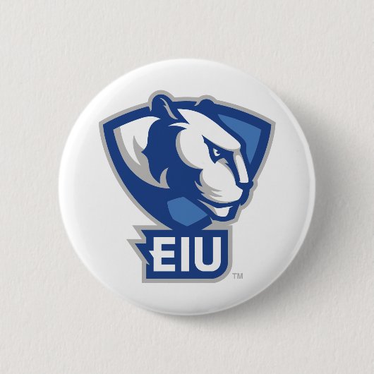 Logo der University Panthers von Eastern Illinois Button (Vorderseite)