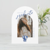 Logo der University Panthers von Eastern Illinois Einladung (Stehend Vorderseite)