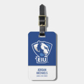 Logo der University Panthers von Eastern Illinois Gepäckanhänger (Vorderseite vertikal)
