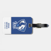Logo der University Panthers von Eastern Illinois Gepäckanhänger (Rückseite horizontal)