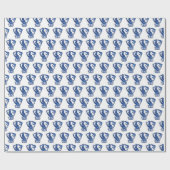 Logo der University Panthers von Eastern Illinois Geschenkpapier (Flach)