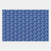 Logo der University Panthers von Eastern Illinois Geschenkpapier Set (Vorderseite 3)