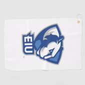 Logo der University Panthers von Eastern Illinois Golfhandtuch (Horizontal)