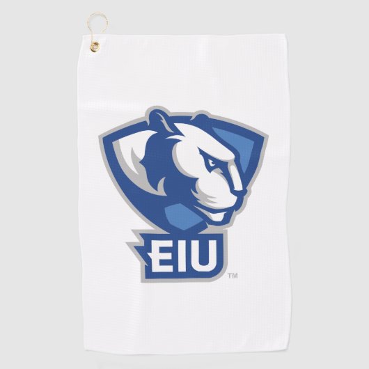 Logo der University Panthers von Eastern Illinois Golfhandtuch (Vorderseite)