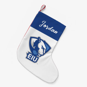 Logo der University Panthers von Eastern Illinois Kleiner Weihnachtsstrumpf