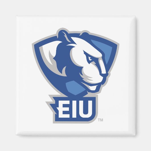 Logo der University Panthers von Eastern Illinois Magnet (Vorne)