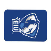 Logo der University Panthers von Eastern Illinois Magnet (Horizontal)