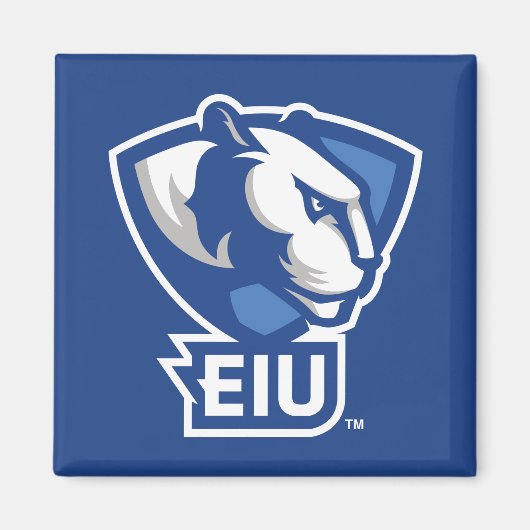 Logo der University Panthers von Eastern Illinois Magnet (Vorne)