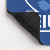 Logo der University Panthers von Eastern Illinois Mousepad (Ecke)