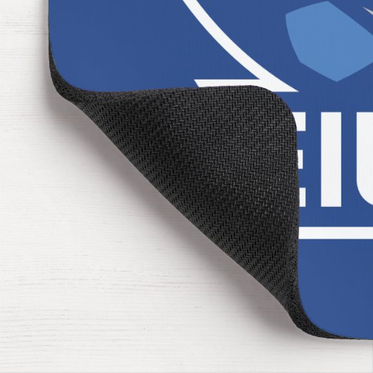 Logo der University Panthers von Eastern Illinois Mousepad (Ecke)