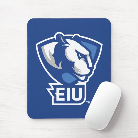 Logo der University Panthers von Eastern Illinois Mousepad (Mit Mouse)