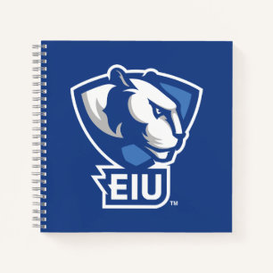 Logo der University Panthers von Eastern Illinois Notizblock