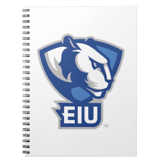 Logo der University Panthers von Eastern Illinois Notizblock (Vorderseite)