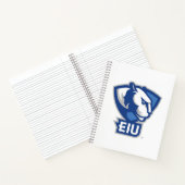 Logo der University Panthers von Eastern Illinois Notizblock (Innenseite)