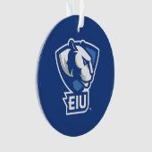 Logo der University Panthers von Eastern Illinois Ornament (Vorderseite)