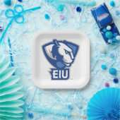 Logo der University Panthers von Eastern Illinois Pappteller (Party)