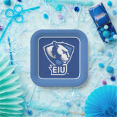 Logo der University Panthers von Eastern Illinois Pappteller (Party)