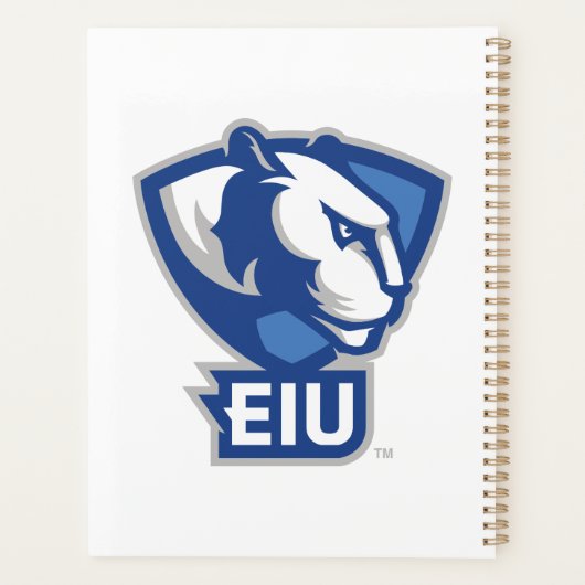 Logo der University Panthers von Eastern Illinois Planer (Rückseite)