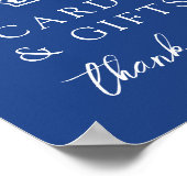 Logo der University Panthers von Eastern Illinois Poster (Ecke)