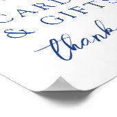 Logo der University Panthers von Eastern Illinois Poster (Ecke)