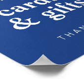 Logo der University Panthers von Eastern Illinois Poster (Ecke)