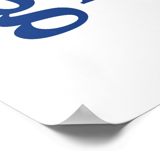 Logo der University Panthers von Eastern Illinois Poster (Ecke)