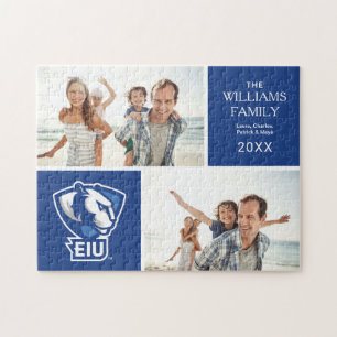 Logo der University Panthers von Eastern Illinois Puzzle