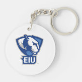 Logo der University Panthers von Eastern Illinois Schlüsselanhänger (Rückseite)