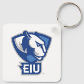 Logo der University Panthers von Eastern Illinois Schlüsselanhänger (Rückseite)