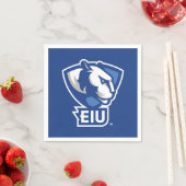 Logo der University Panthers von Eastern Illinois Serviette (Beispiel)