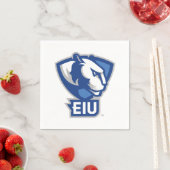 Logo der University Panthers von Eastern Illinois Serviette (Beispiel)