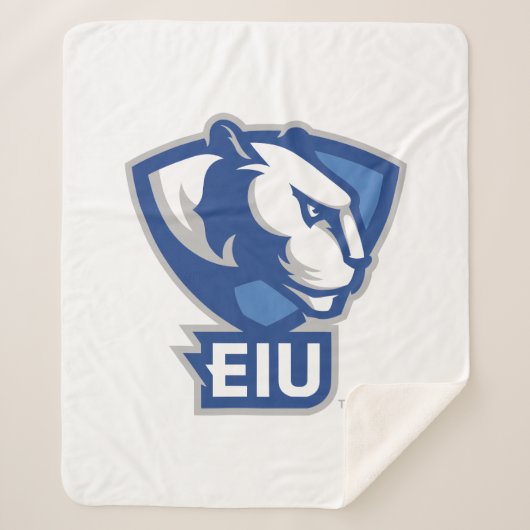 Logo der University Panthers von Eastern Illinois Sherpadecke (Vorderseite)