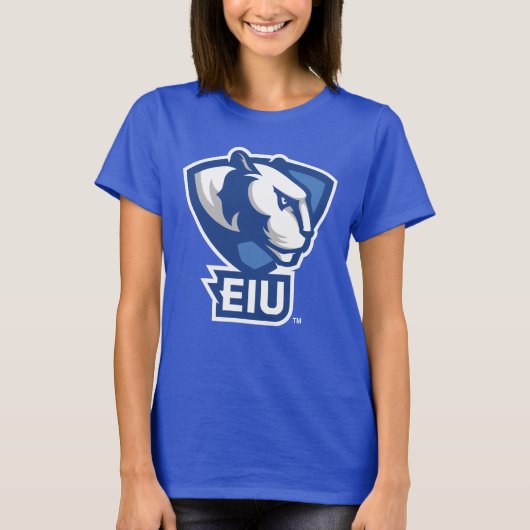 Logo der University Panthers von Eastern Illinois T-Shirt (Vorderseite)