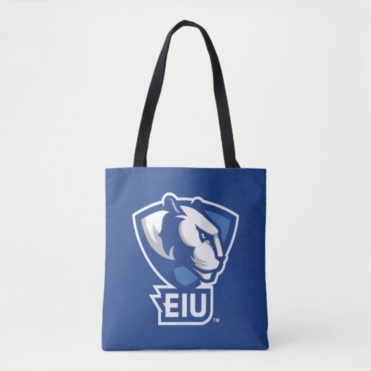Logo der University Panthers von Eastern Illinois Tasche (Vorderseite)