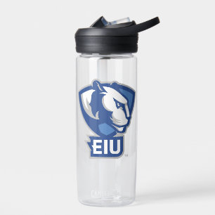 Logo der University Panthers von Eastern Illinois Trinkflasche