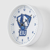 Logo der University Panthers von Eastern Illinois Uhr (Winkel)