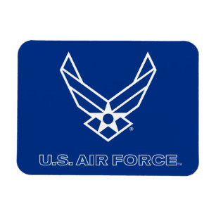 Logo der US Air Force - Blue Magnet
