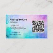 Logo der Vorlagen Esthetician Visitenkarte (Vorderseite)