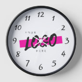 Logo der Werbeaktion für Unternehmen Uhr (Vorderseite)