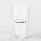 Logo der Werbefirma Glas (Rückseite)