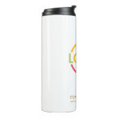 Logo der White Gold Corporate Company Thermosbecher (Nach links gedreht)