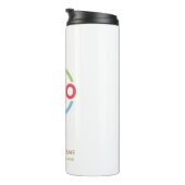 Logo der White Gold Corporate Company Thermosbecher (Nach rechts gedreht)