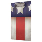 Logo des amerikanischen Superhelden Klemmbrett (Links)