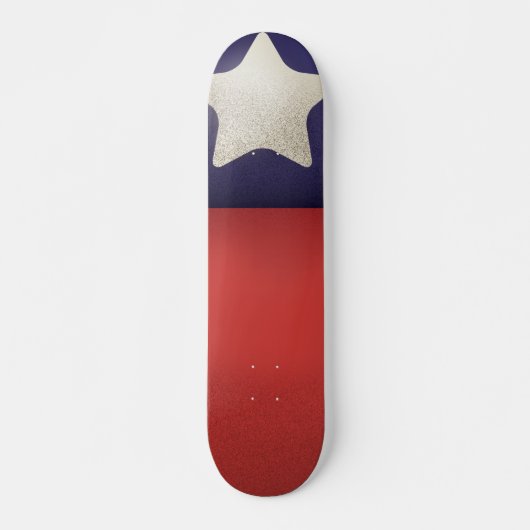 Logo des amerikanischen Superhelden Skateboard (Vorne)