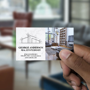 Logo des Architekten-Hauses Zuhause Interior Visitenkarte