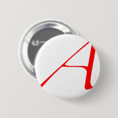 Logo des Atheisten "A" Button (Vorne & Hinten)