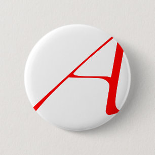 Logo des Atheisten "A" Button