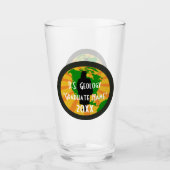 Logo des B.S. Geology Abschluss (Absolventin) Glas (Vorderseite)